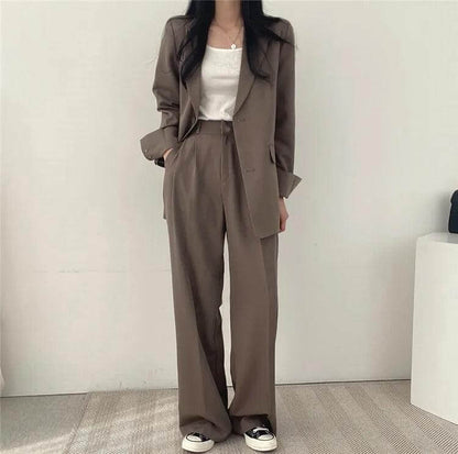Classic Fit Jacket and Trousers Suit Set