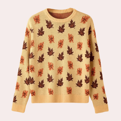 Ladies' Cable Pattern Sweater - Luxivelle