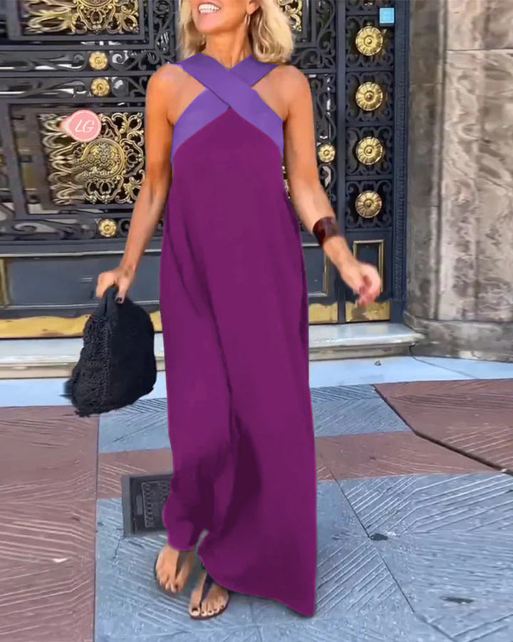 Relaxed Fit Airy Maxi Sundress
