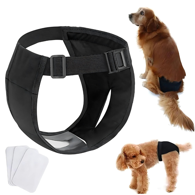 Reusable Dog Diaper Pants for Comfort and Security - Luxivelle