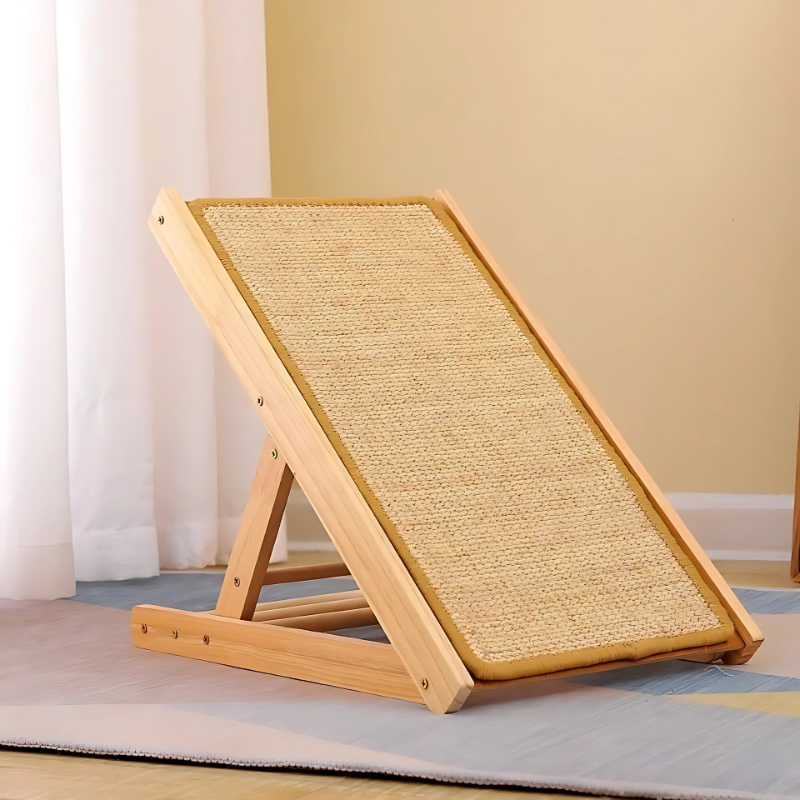 Durable Natural Fiber Cat Scratcher Post - Luxivelle