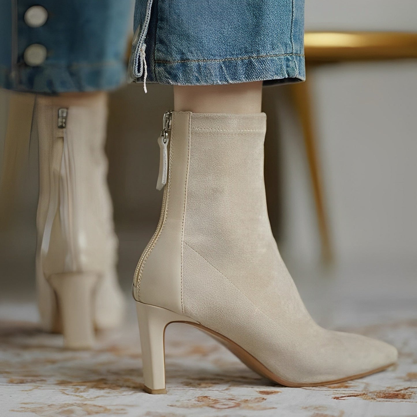 Tania | Chic High Heel Booties
