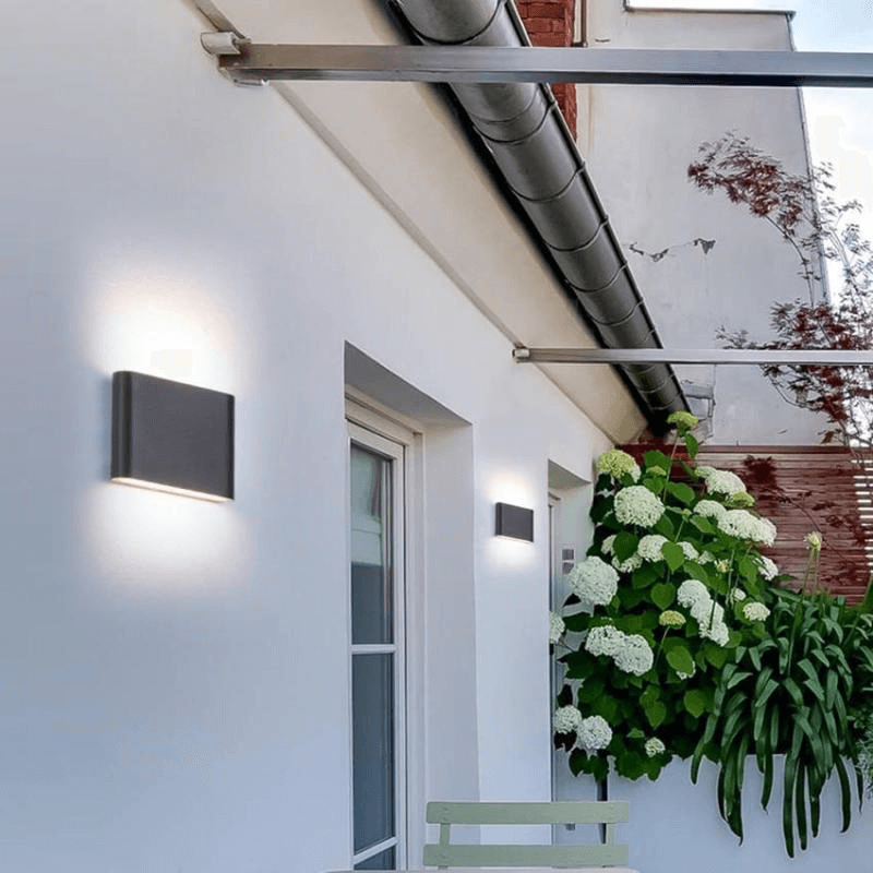 Stylish LED Exterior Wall Light Fixture