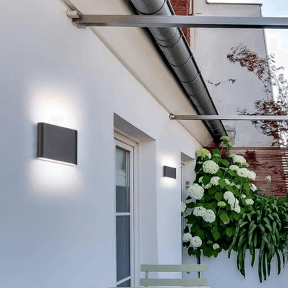 Stylish LED Exterior Wall Light Fixture