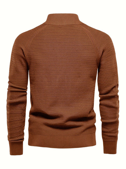 Soft Mens Crew Neck Knit Sweater