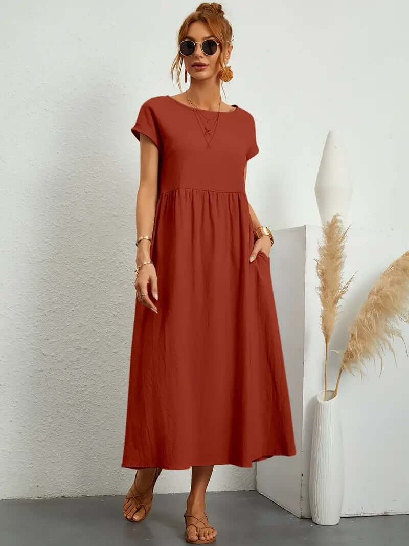 Women's Sunny Strapless Dress with Purse