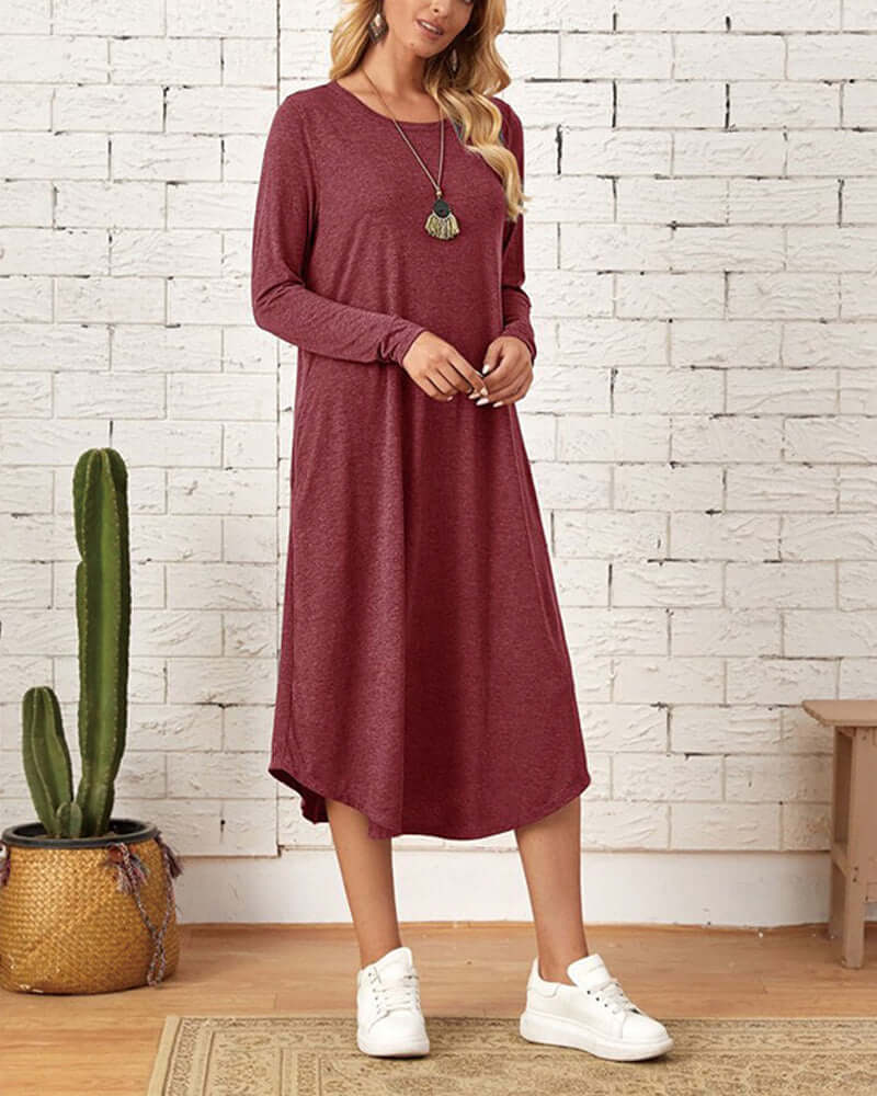 Warm Oversized Cold Weather Dress