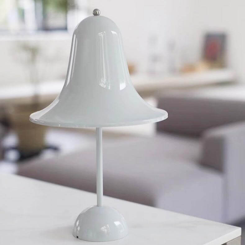 Wireless Desk Lamp with Traditional Shade
