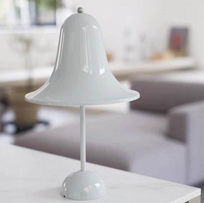 Wireless Desk Lamp with Traditional Shade