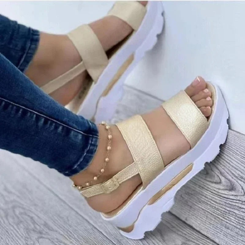 Women's Comfortable High Heel Summer Sandals