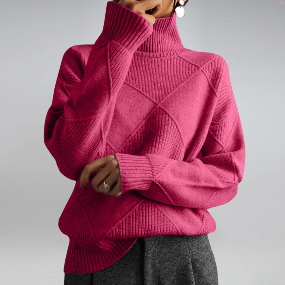 Soft Crew Neck Oversized Cashmere Sweater