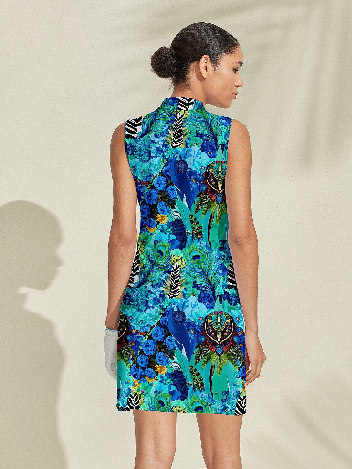 Summer Beach Sleeveless Maxi Dress UPF 50+ Protection