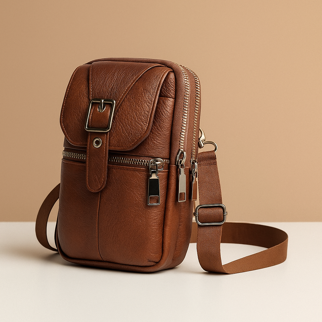 Secure Leather Cross Body Purse for Women - Luxivelle