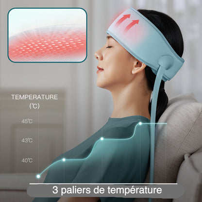 Warm Massage Therapy Headband for Stress Relief