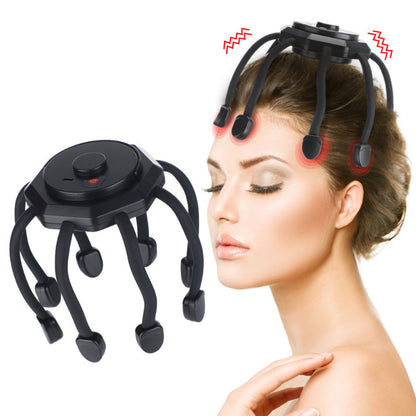 Relaxing Electric Head Massager with 3 Speed Settings