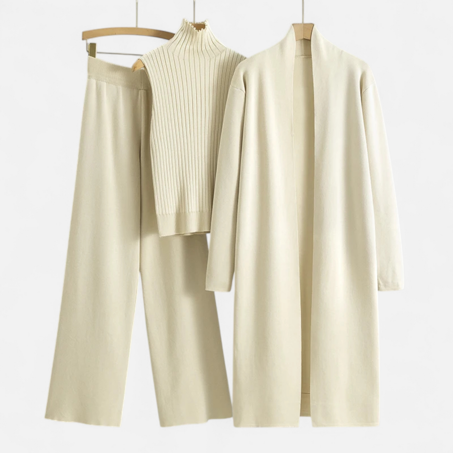 Cozy Women's 3-Piece Sweater Outfit Set