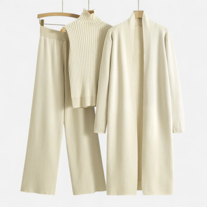 Cozy Women's 3-Piece Sweater Outfit Set