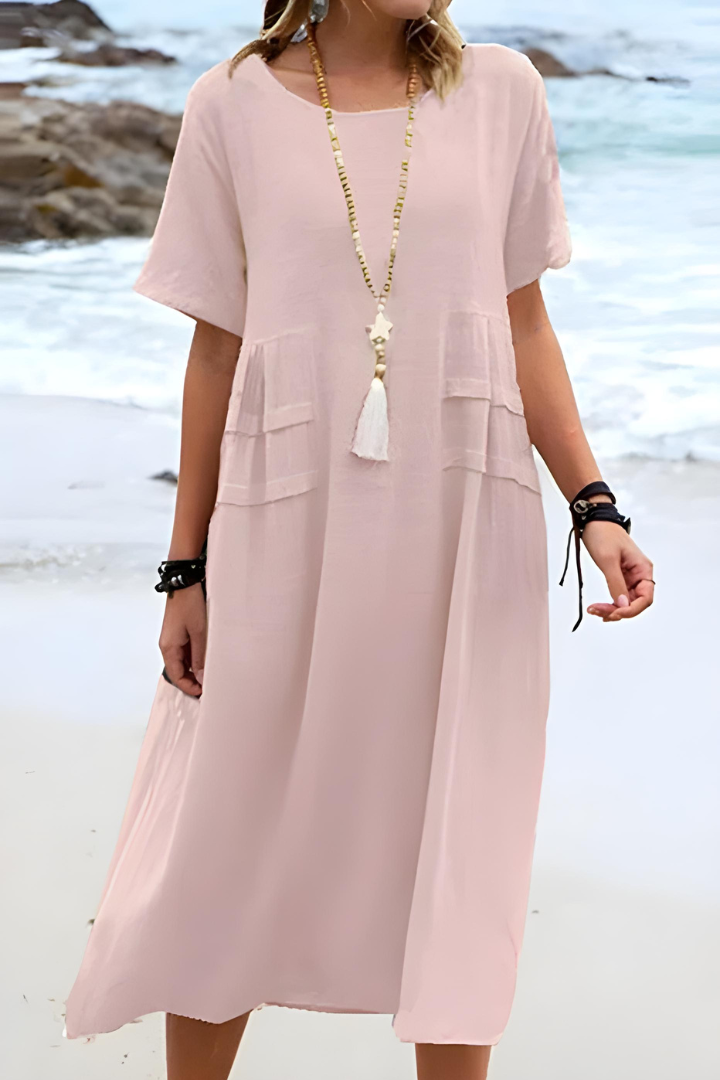 Relaxed Fit Belly Cover Dress
