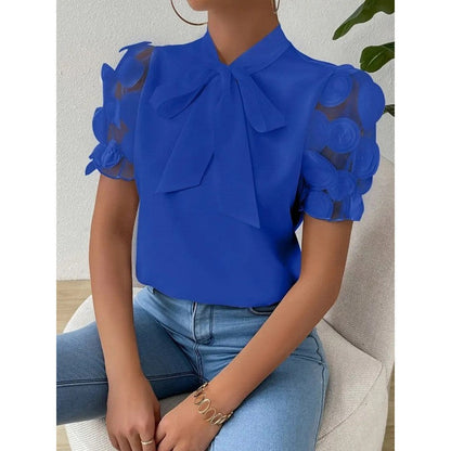 Relaxed Fit Female Blouse | Casual Chic Top