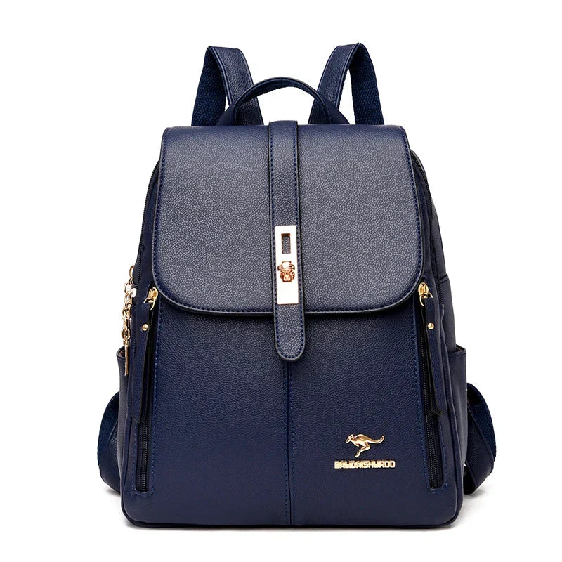 Premium Leather Rucksack Bag