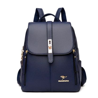 Premium Leather Rucksack Bag