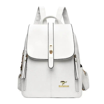 Premium Leather Rucksack Bag