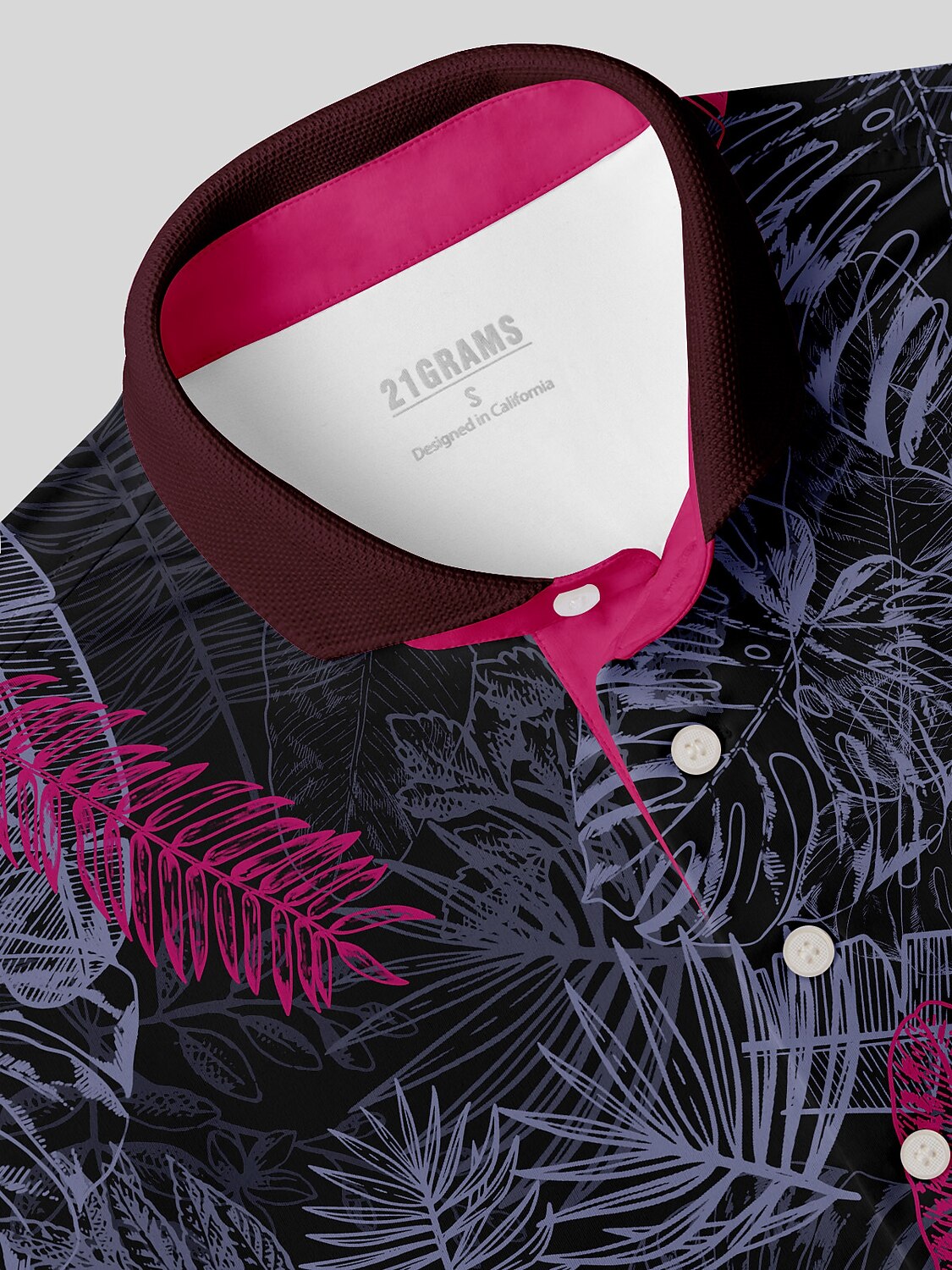 Relaxed Fit Summer Polo Shirt UPF 50+ Protection