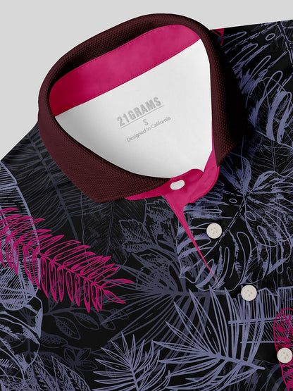 Relaxed Fit Summer Polo Shirt UPF 50+ Protection