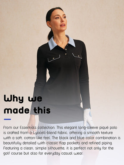 Classic Fit Breathable Golf Polo Shirt