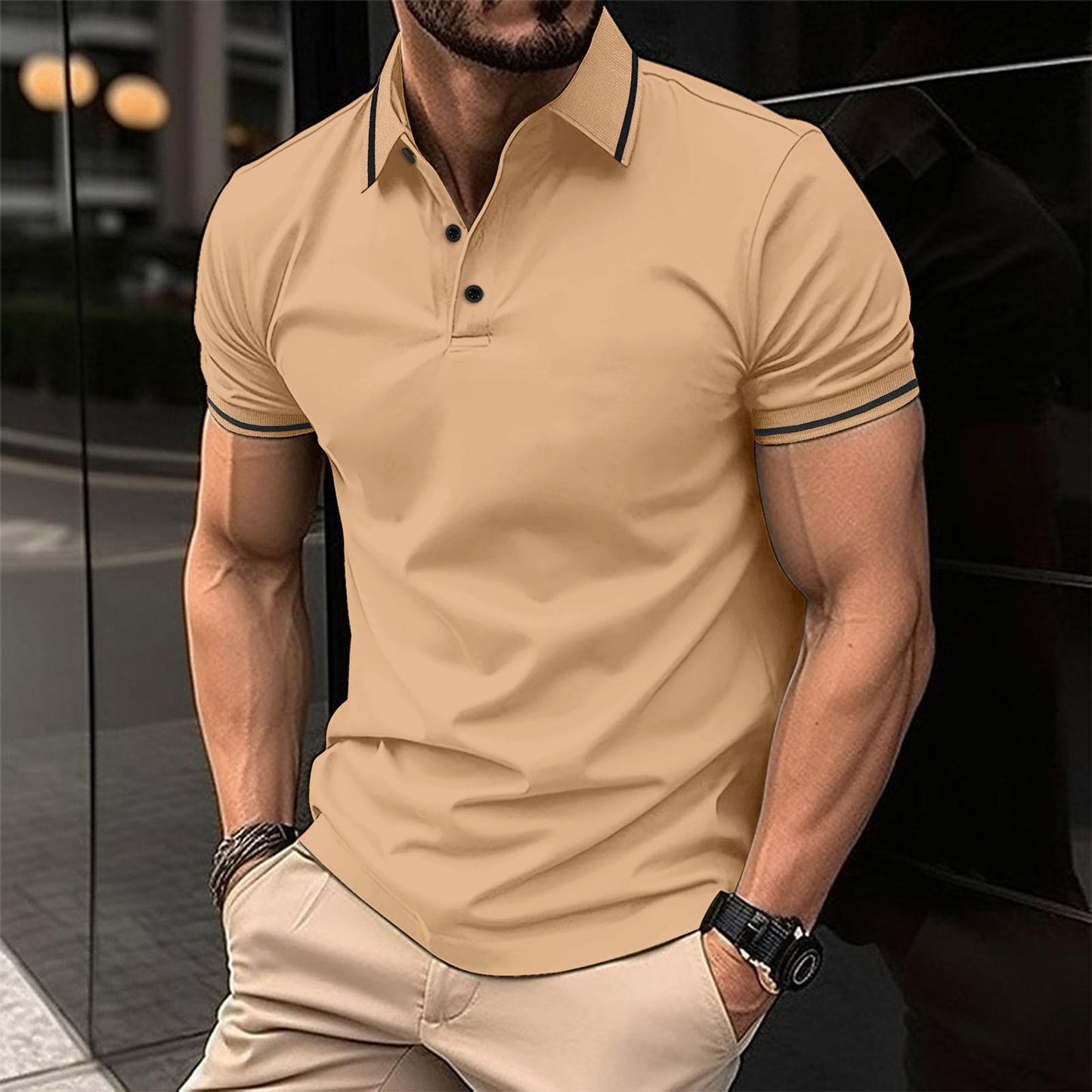 Classic Casual Men's Golf Shirt