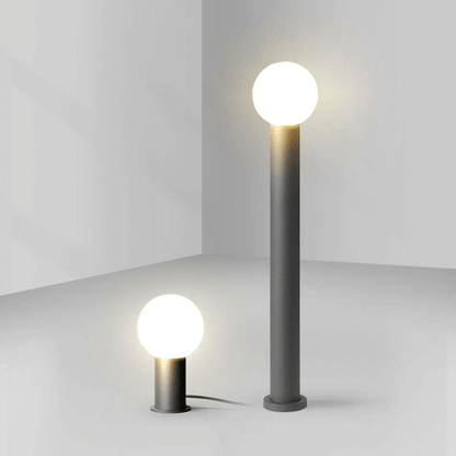 Contemporary Solar Garden Pathway Sphere Light