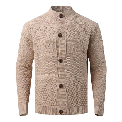 Relaxed Fit Mens Sweater Cardigan