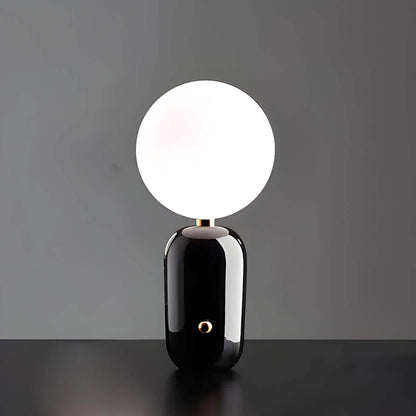 Luxury Glass and Metal Desk Lamp with G9 Bulb