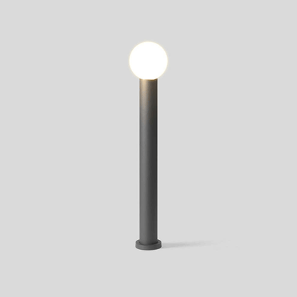 Contemporary Solar Garden Pathway Sphere Light