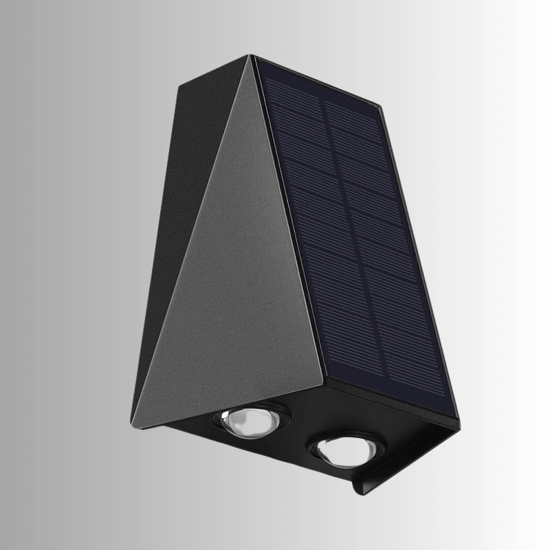 Bright Outdoor Solar Powered Garden Wall Light - Luxivelle