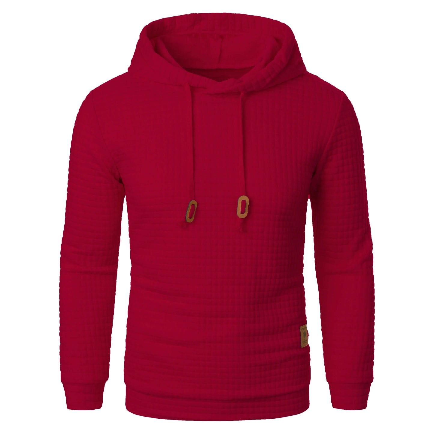 Relaxed Fit Plaid Hooded Sweatshirt