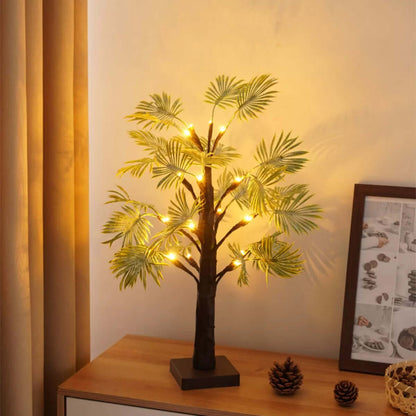 Festive Holiday Palm String Lights