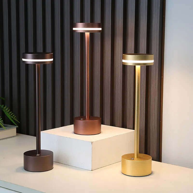 Compact USB Rechargeable Desk Lamp - Luxivelle