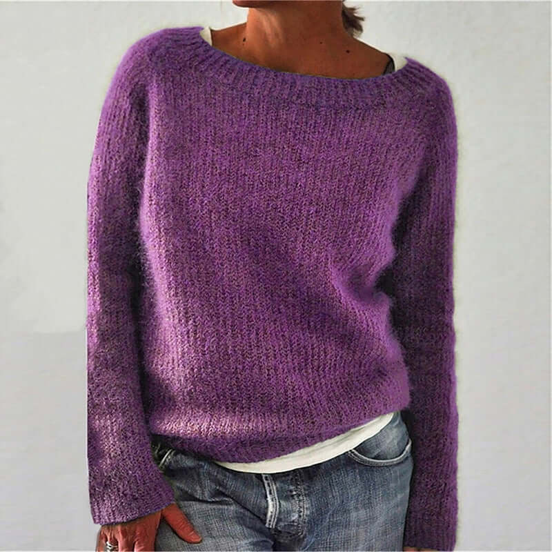 Comfortable Women's Casual Knit Sweater