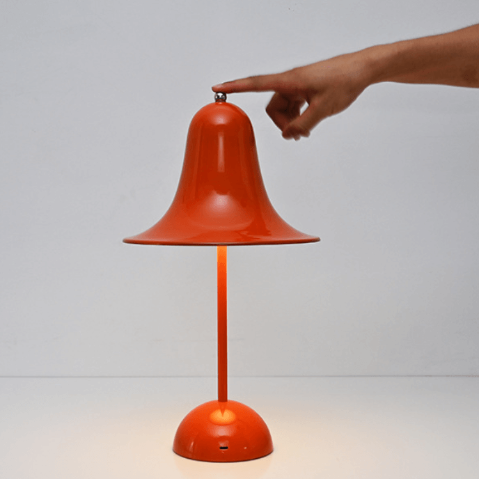 Wireless Desk Lamp with Traditional Shade - Luxivelle