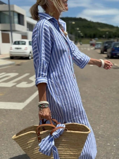 Colorful Vertical Dress Shirt