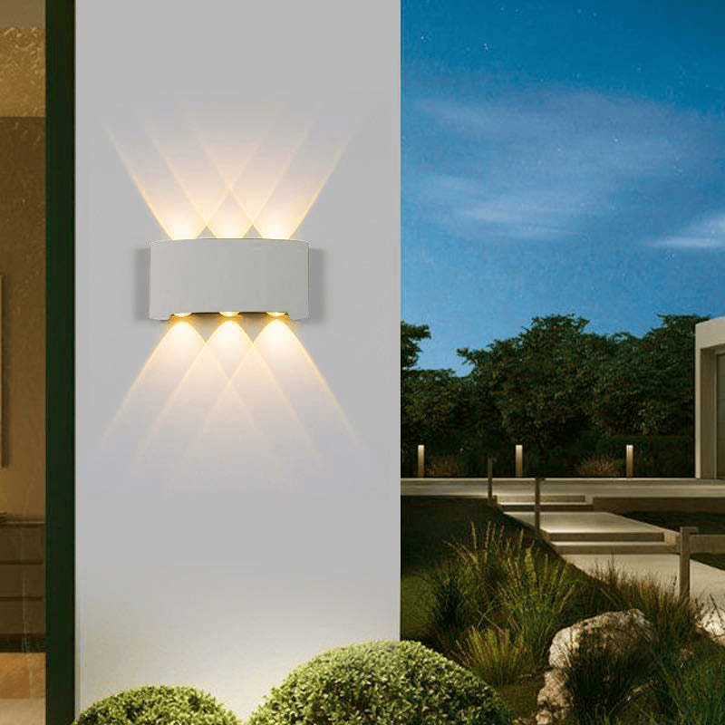 Contemporary LED Outdoor Wall Lamp