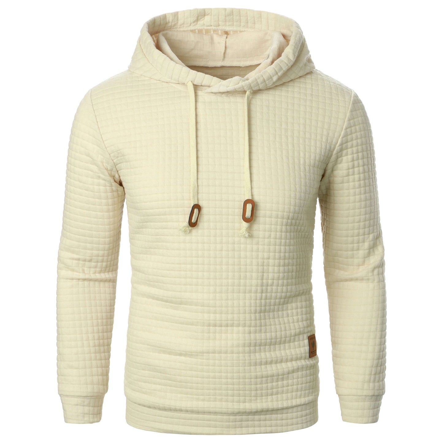 Relaxed Fit Plaid Hooded Sweatshirt - Luxivelle