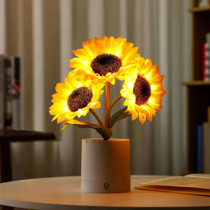 Bright Floral Desk Light