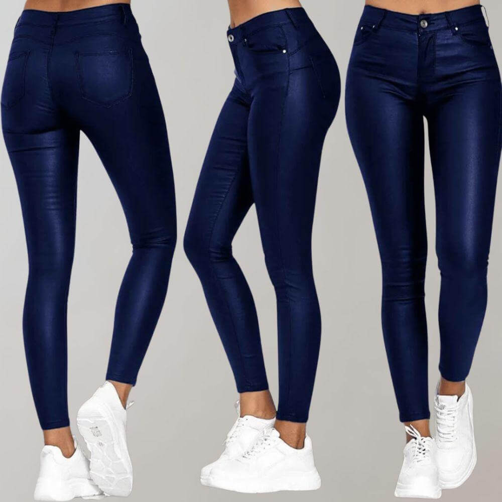 Ladies Genuine Leather Trousers