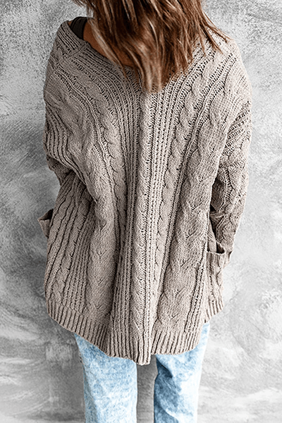 Relaxed Fit Women's Blouse with Side Pockets