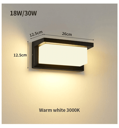 Automatic LED Security Wall Lamp Indoor/Outdoor