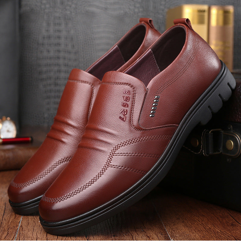 Logan | Comfortable non-slip leather shoes