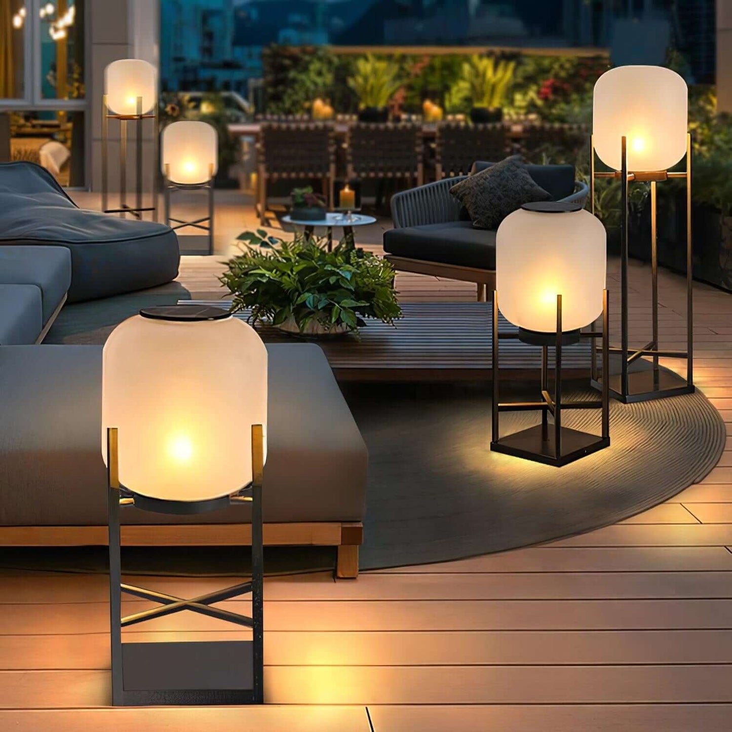 Bright Garden Patio Lantern Light