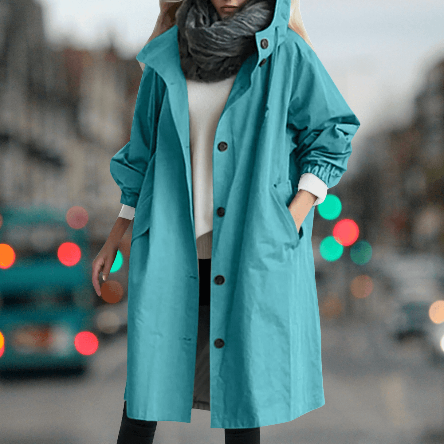 Waterproof Insulated Ladies Trench Coat
